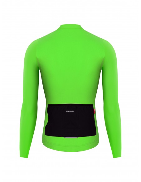 Maillot verde hombre ALDE ML (trasera)